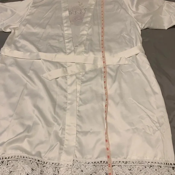 Wedding Satin Bride Robe - Picture 4 of 5